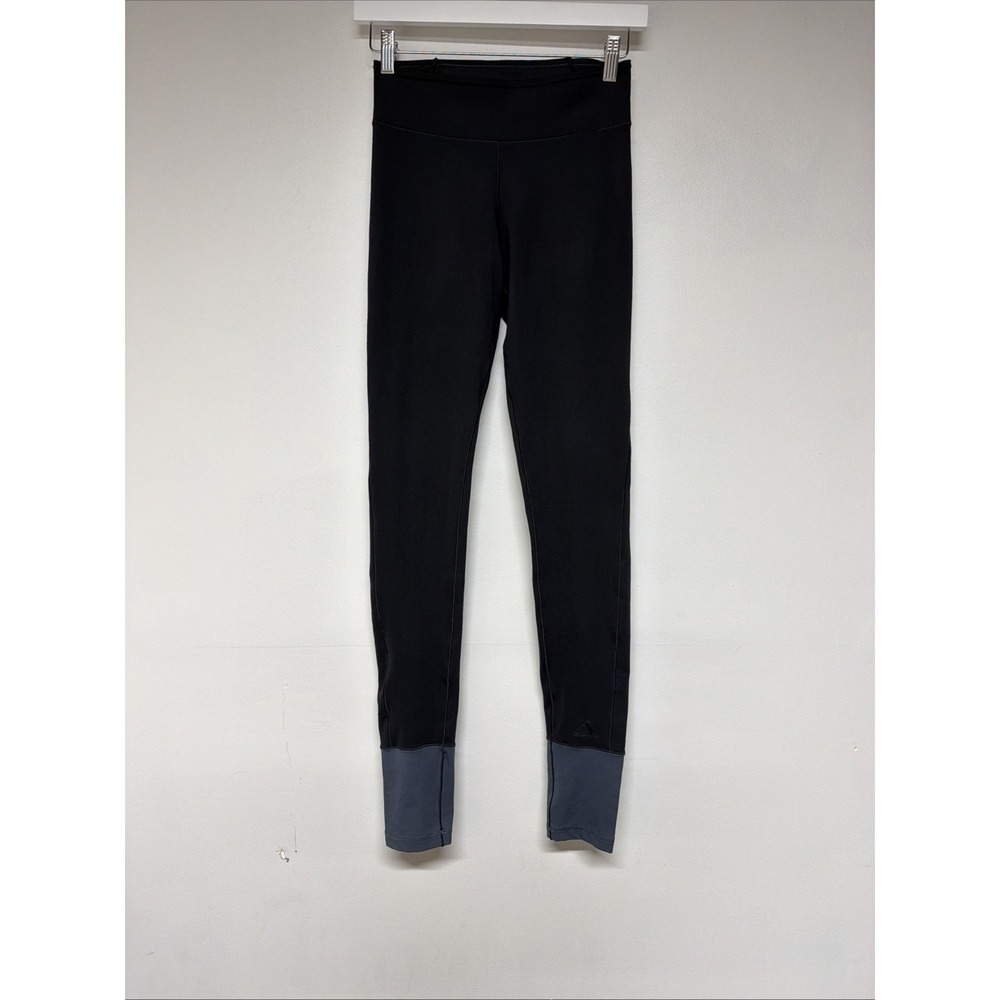 Adidas Leggings Size XS Womens Long Compression Climalite Casual Black